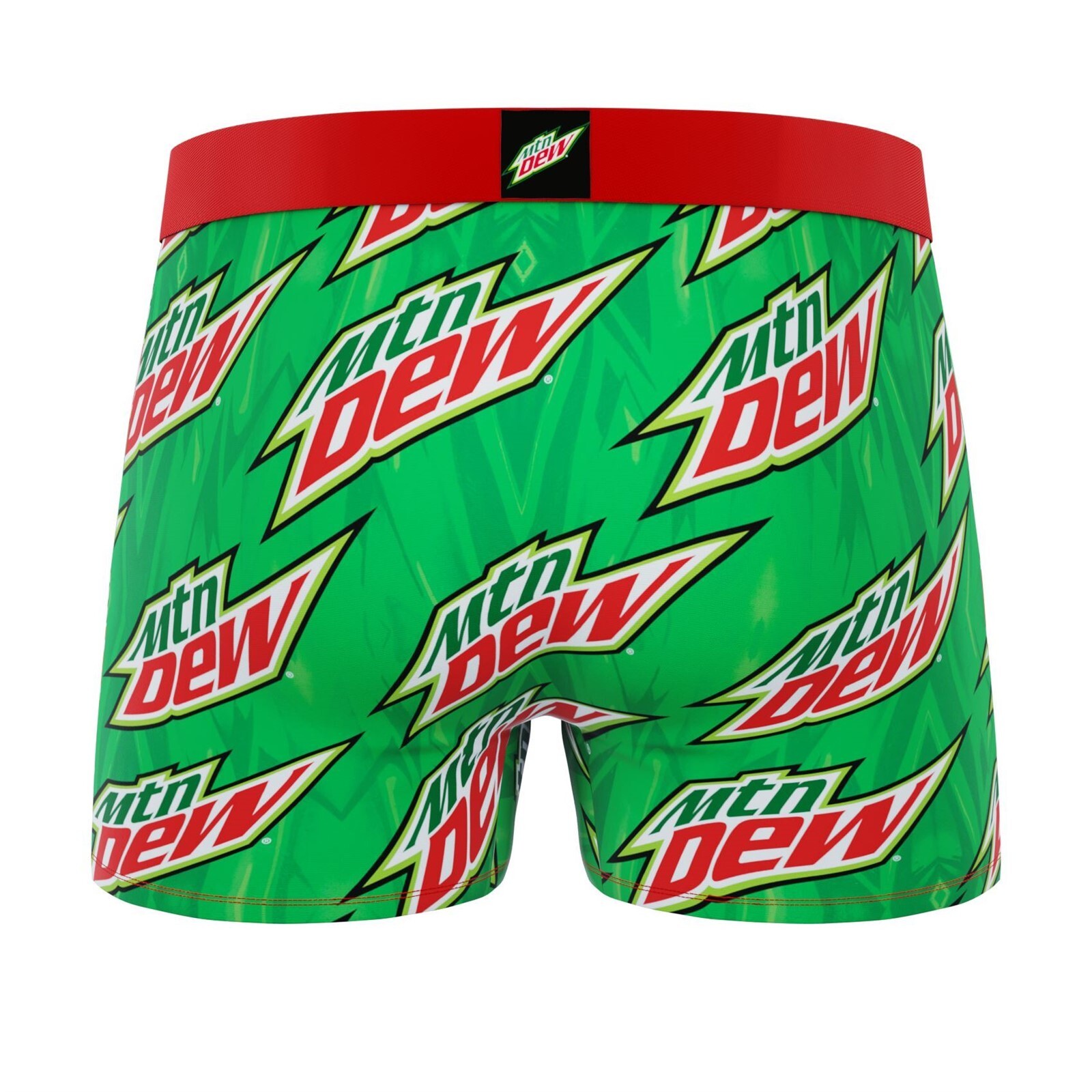 Mountain Dew Underwear Mens XLarge 4042 Crazy Boxer Briefs Fun