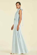 Sachin Babi Ice Blue Kayla Halter Gown Size 10 285