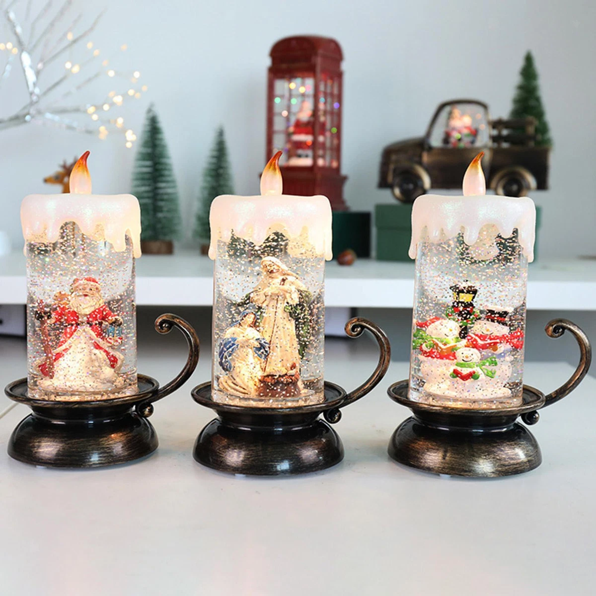 Lighted discount candle sticks