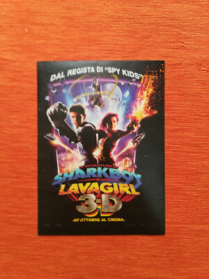 SMALL MOVIE POSTER ''THE ADVENTURES OF SHARKBOY AND ..'' Magazine Finished 2005