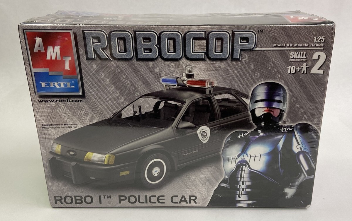 AMT/ERTL Robocop ROBO I POLICE Detroit CAR Model Kit 1:25 (SLV 2)_