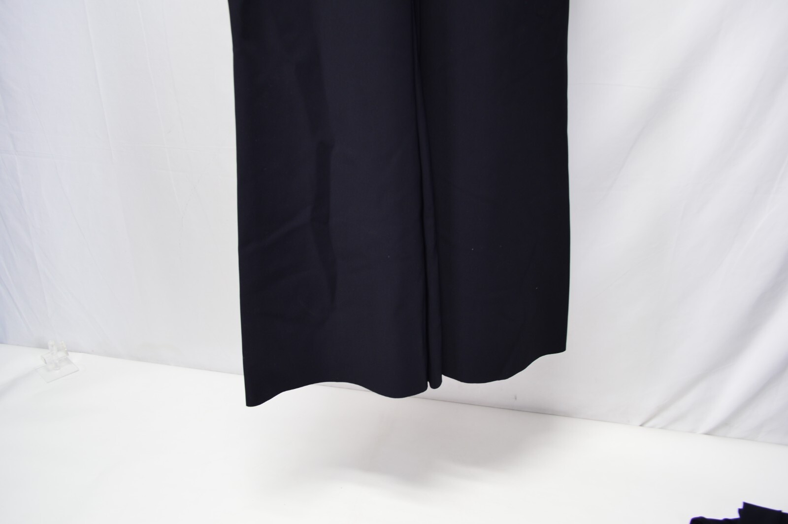 Chiara Boni La Petite Robe High Waist Wide Leg Black Dress Pants EU50