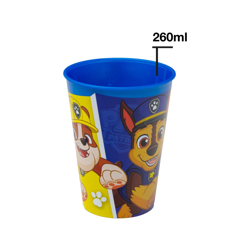 Kindergeschirr Set Paw Patrol Kinder Geschirr Jungen Geschirrset Kinderbesteck - Bild 4 von 4