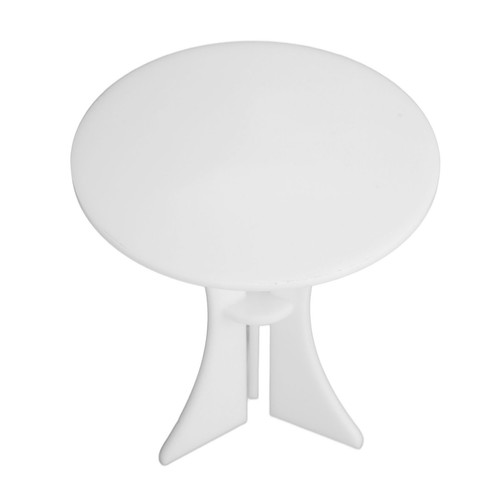 Dollhouse Round Table 1/6 Acrylic Miniature Furniture For Doll House