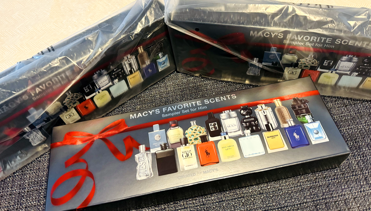 COMBO MACYS 18PC HIGH-END MEN AND WOMEN FRAGRANCE SAMPLER GIFT SET