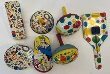 Vintage Tin Metal Noise Makers New Years Eve Toys Party Favors Celebration