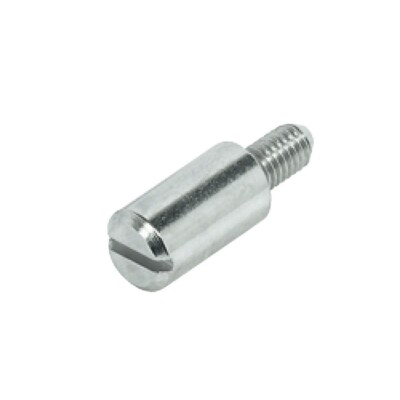 100 x Regalträgerstecker für Ø 5 mm Bohrungen zur Verwendung mit M4 Hülse 282.39.705