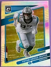 2021 Panini Optic Donruss Rated Rookie #161 Gross-Matos Silver Prizm Card