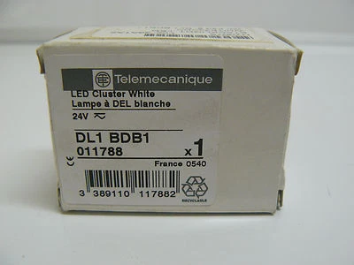 TELEMECANIQUE DL1 BDB1 WHITE LED CLUSTER LAMP