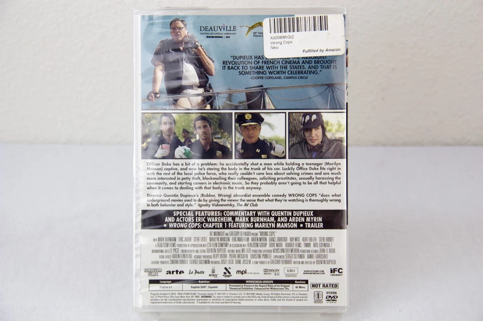 Wrong Cops | DVD 2013 | IFC Midnight | A Film By Quentin Dupieux | NEW SEALED Foto 2 de 4