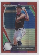 2021 Panini Prizm Draft Picks Red & Purple Hyper Micah Ottenbreit #PDP114 0qi3