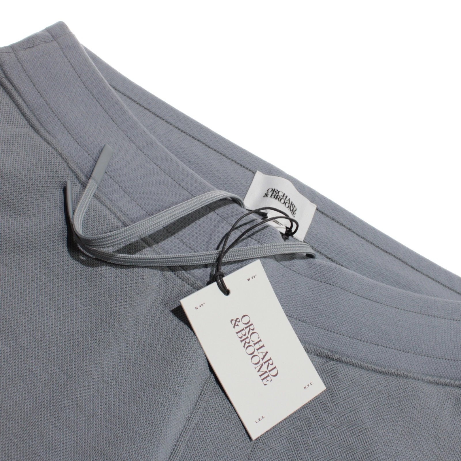 Orchard & Broome NWT Canal Joggers / Sweatpants Size M Cloud Gray Cotton Blend