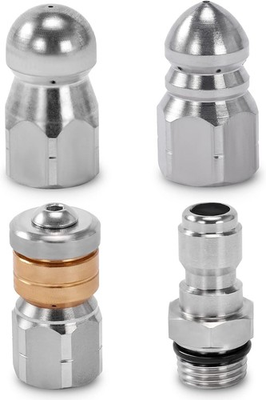 #ad RIDGE WASHER Sewer Jetter Nozzle for Pressure Washer 3 pcs Drain Cleaning Nozzl $35.29