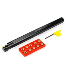 Indexable Boring Bar 1x12In Carbide Inserts for Internal Machining Tool