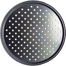 Pizza Tray Non-Stick 24-32CM Pizza Pan with Holes Perforated Baking Oven Tray