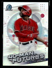 2021 Bowman Chrome #FMF-20 D'Shawn Knowles 40-Man Futures card