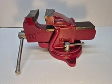 Vintage 3 1/2"  "DAWN 90" Swivel Base Bench Vise AUSTRALIAN