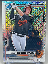 2021 Bowman - Chrome Prospects Adley Rutschman Mega Box Mojo Refractor