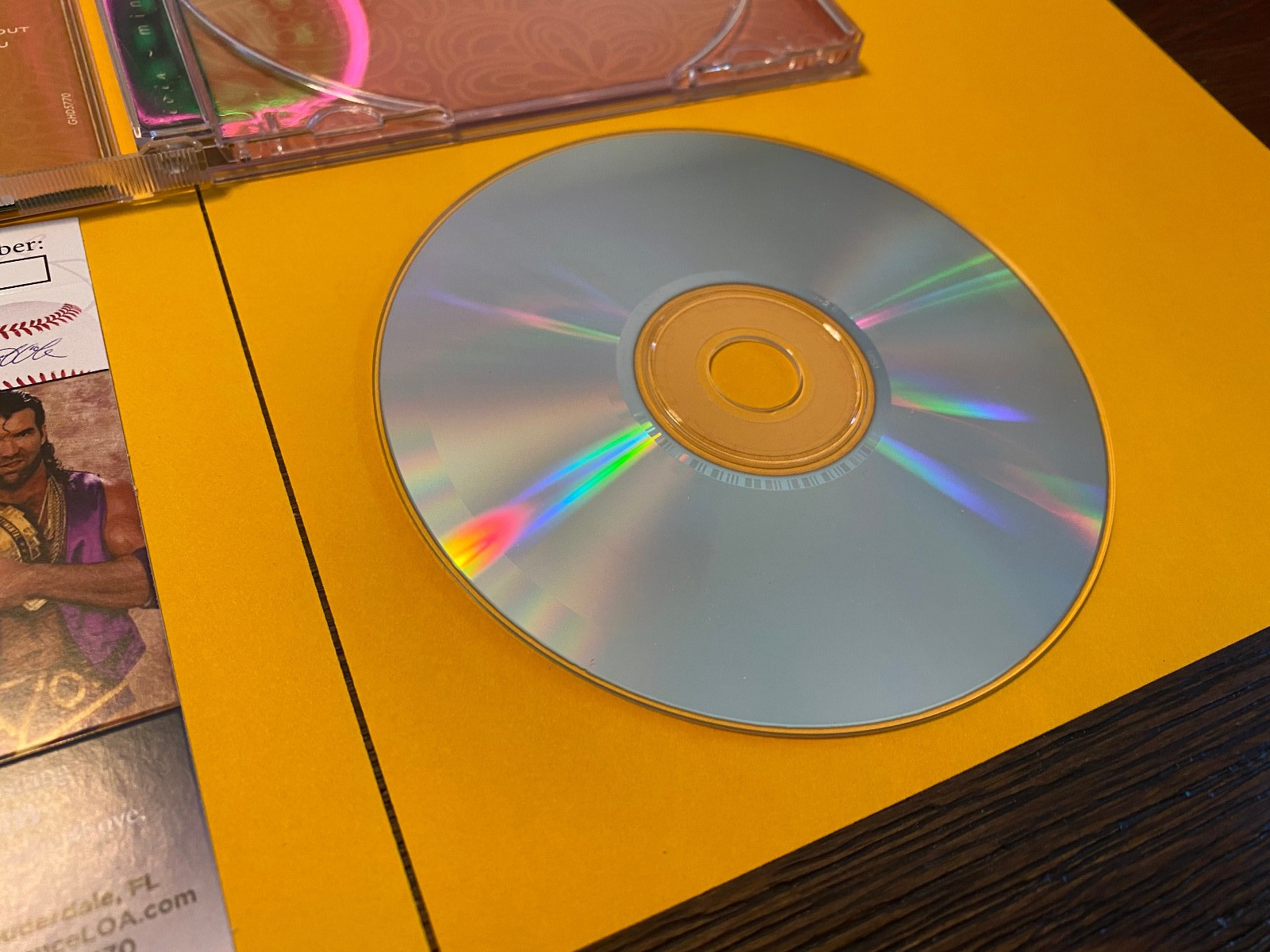 Olivia Newton John Gaia One Woman's Journey Autograph CD with JSA COA