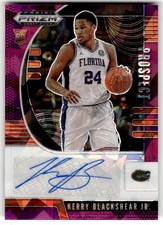 2020 Panini Prizm Kerry Blackshear Jr. Autographs Purple Ice #/99 #PA-KB