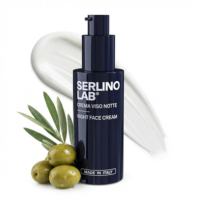 Serlino Lab Face Cream   Moisturizer with Retinol and Hyaluronic Acid, Refreshin