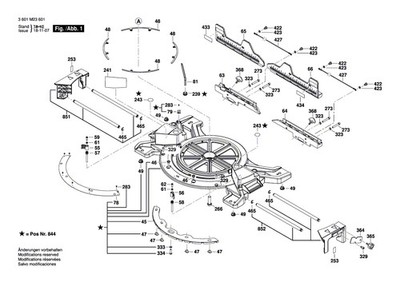 BOSCH Gehrungslineal | Ersatzteile für GCM 12 GDL - 3601M236H1 | 1609B04462