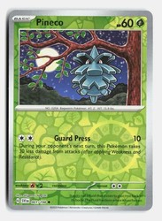 Pineco 001/198 Reverse Holo Scarlet & Violet Base Set