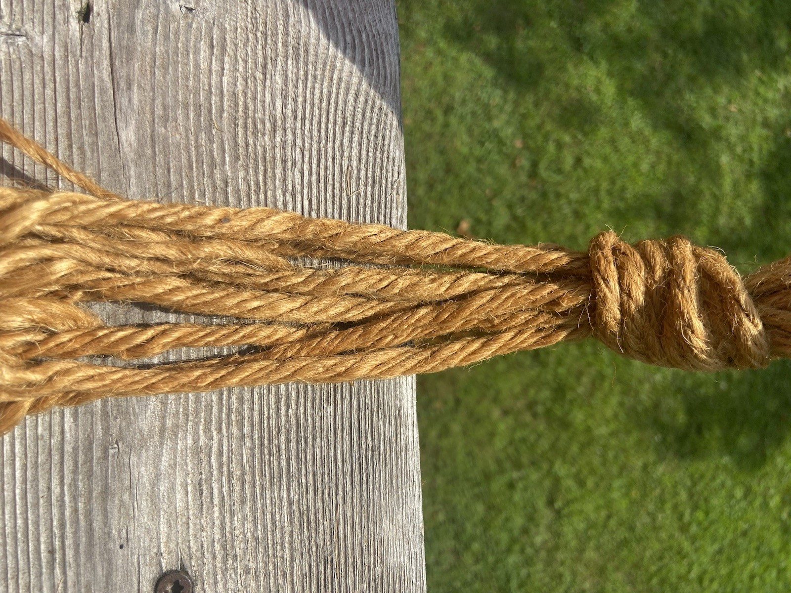 Lot Of 2 Macrame Plant Hangers 39 In Binder Twine Boho Vintage