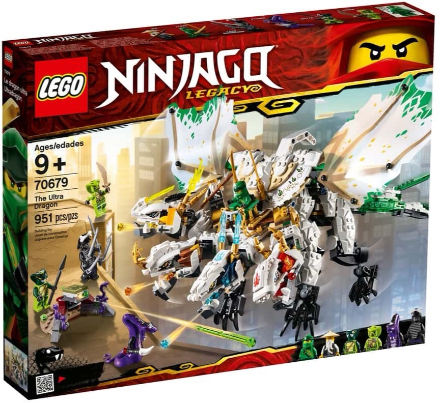 Lego The Ultra Dragon 70679 Ninjago 100% Complete Set Lloyd