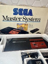 Sega Master System Console CIB w/ Original Box 2 Controllers All Cables