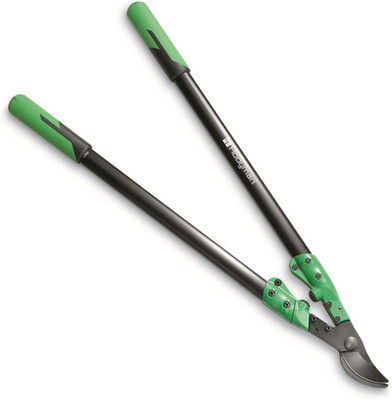 Forged Loppers and Ratchet Pruner with Heavy Duty Steel Construction, Ergonomic