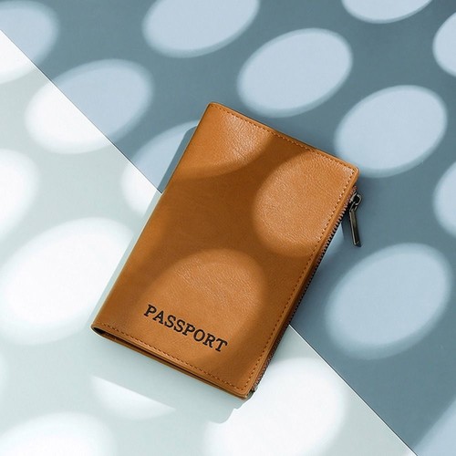 Multifunktion Pass tasche für Zertifikate PU Ticket klemme Pass abdeckung - Bild 4 von 19