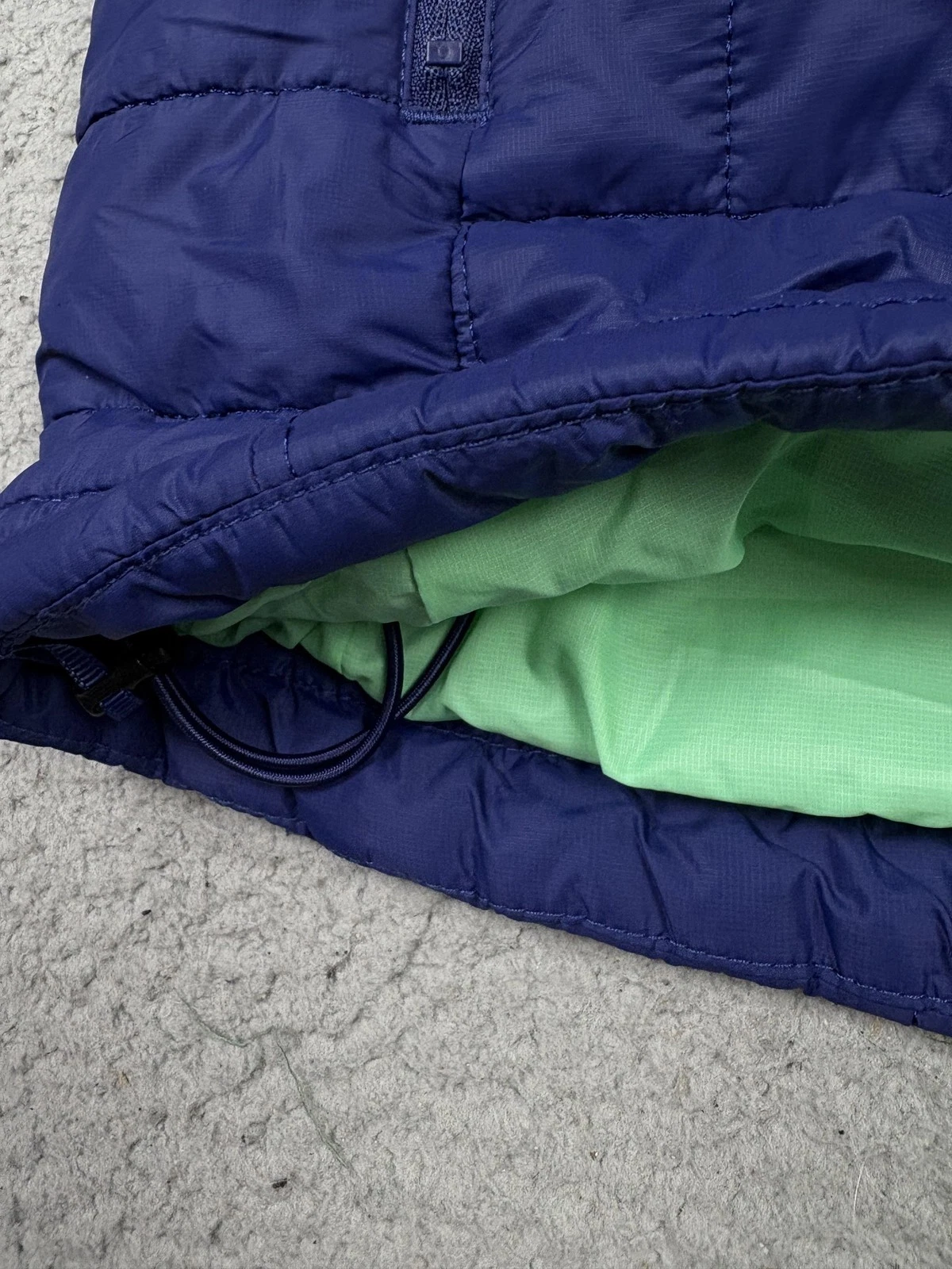 Celtic Solstice Five Miler Vest Mens Large Navy Quilted Puffer Full Zip 2024 image 5