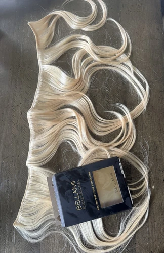 Bellami Professional Hair Extensions 16” 120g Beige Blonde 23” Sew-in Weft ✨NEW✨