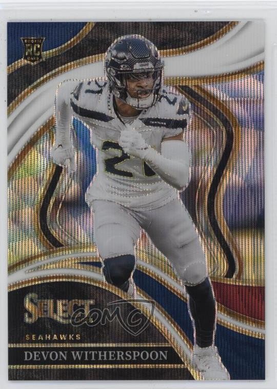 2023 Select Club Level Tri-Color Prizm 8/149 Devon Witherspoon Rookie RC 1n2k