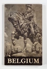 1949 VISIT BELGIUM tourist guide EVENTS maps ADVERTISING guidebook ENGLISH  