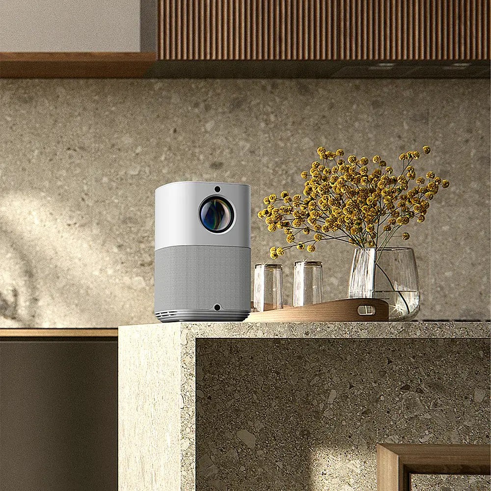 Portable 4K Mini Projector 30000 Lumen LED 1080P WiFi Bluetooth Home Theater US