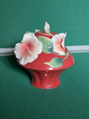 Franz Collection Island Beauty Hibiskus Zuckerdose FZ00981 - siehe Beschreibung 