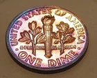 1962 Gem  Proof Dime 90% Silver Outstanding   Toning  #503 ~ 15