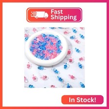 Amabro 100Pcs Mini Acrylic Pacifiers, Small Pacifiers Confetti Table Scatter Dec