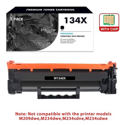 134X W1340X High Yield Black Toner Cartridge for HP 134 Laserjet M209 MFP M234dw