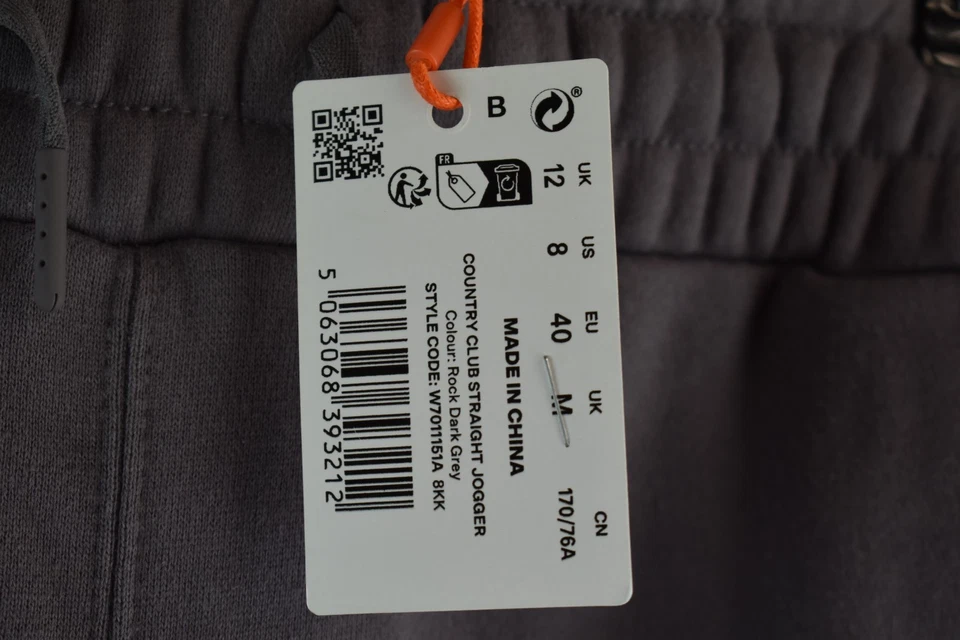 Superdry Womans Jersey Straight Leg Joggers Country Club Size 12 BRAND NEW - Image 4 of 4