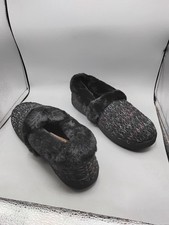 Skechers Cozy Campfire Colorful Snuggles Slippers Women's 7.5M Black Multi A32