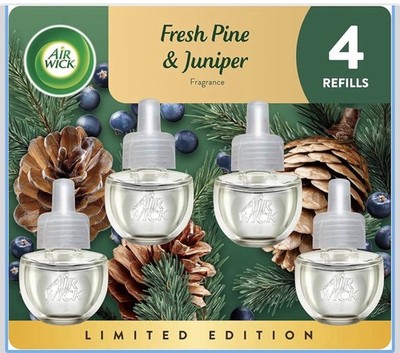 Air Wick Plug in Scented Oil Refills Limited Edition Fresh Pine And Juniper