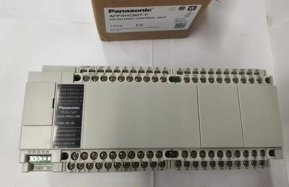 US Free TAX Panasonic AFPXHC60T-F FP-XH C60T Control Unit 1PC New - Image 4 of 4