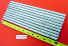 10 Pieces 1/2" ALUMINUM 6061 ROUND ROD 12" long Solid T6511 Extruded Lathe Stock