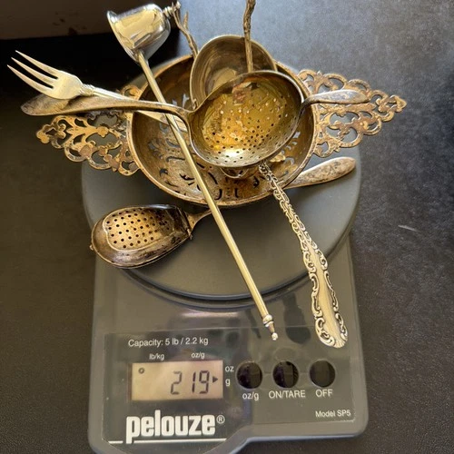 New ListingInternational Sterling Mixed Lot 219 Grams Below Spot!! Check Out These Sales!!