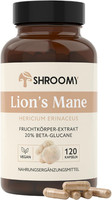 Shroomy Lion’S Mane Kapseln (Hericium Erinaceus) – 120 Vegane Kapseln – Extrakt