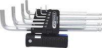 Ks Tools Innen6Kant-WinkelstiftschlüSsel-Satz,10-Tlg Xl, Kugelkopf, Zoll
