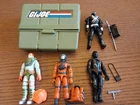 GI Joe Figures And Carrying Case Lot